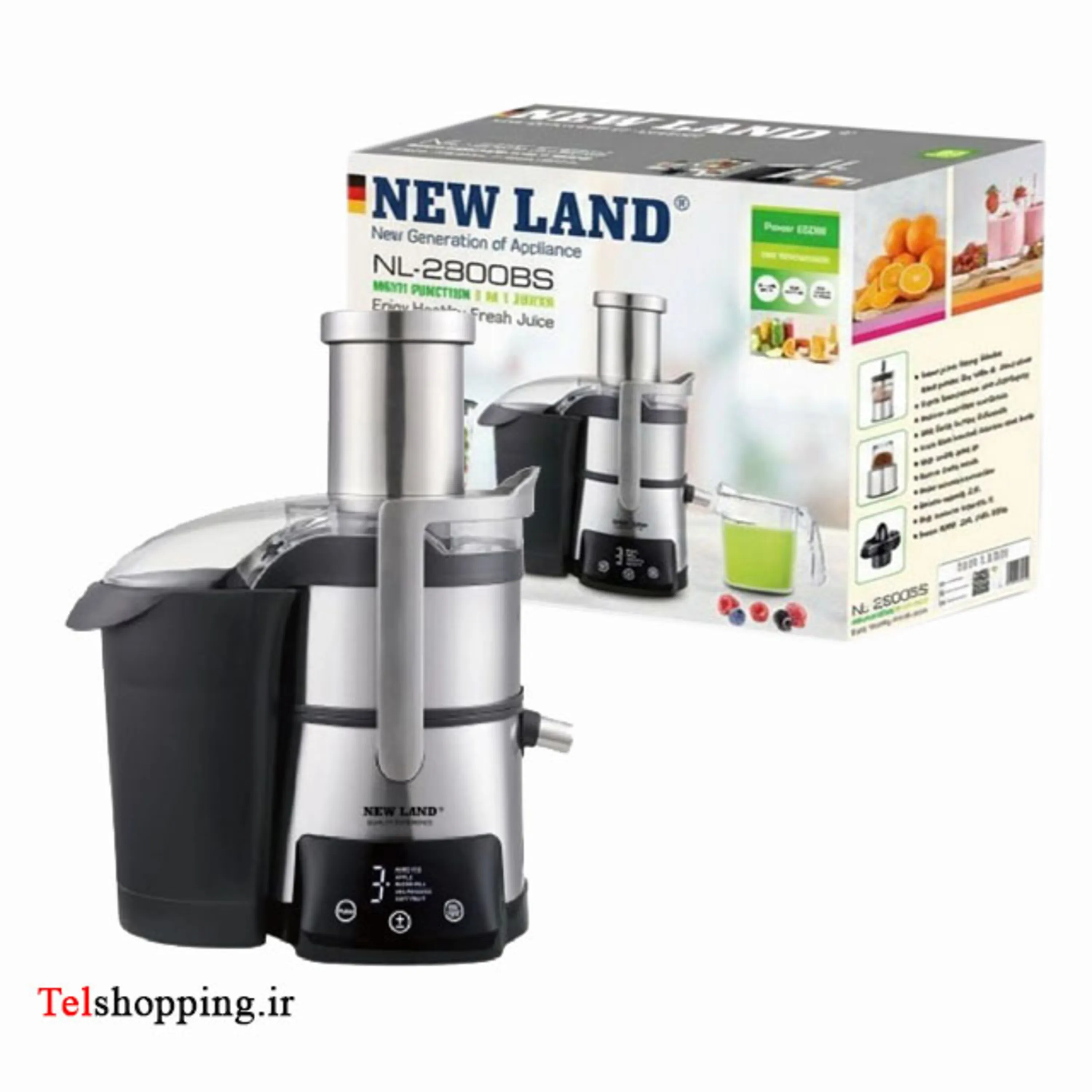 ابمیوه گیر پنج کاره نیولند مدل NL2800